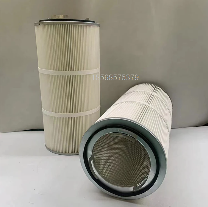 覆膜聚酯纖維無(wú)紡布除塵濾筒介紹