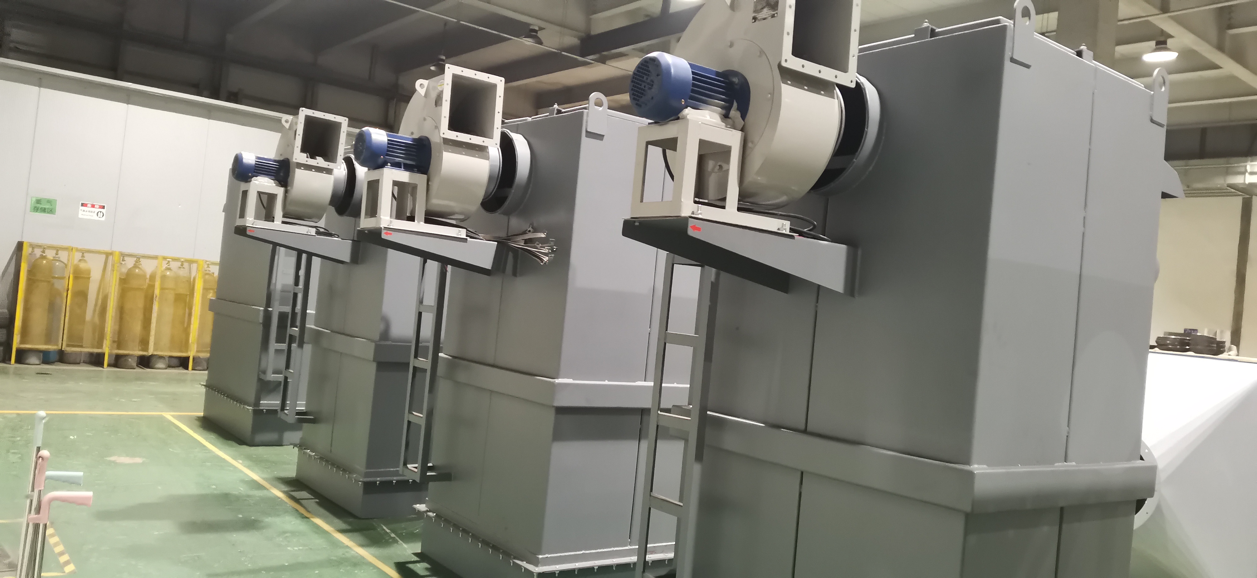 碳素廠倉頂布袋除塵器