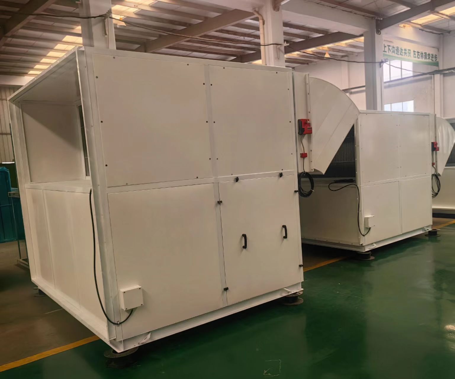 自潔式通風除塵機組