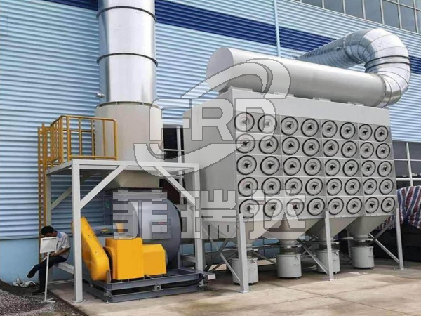 打磨鐵粉濾筒除塵器