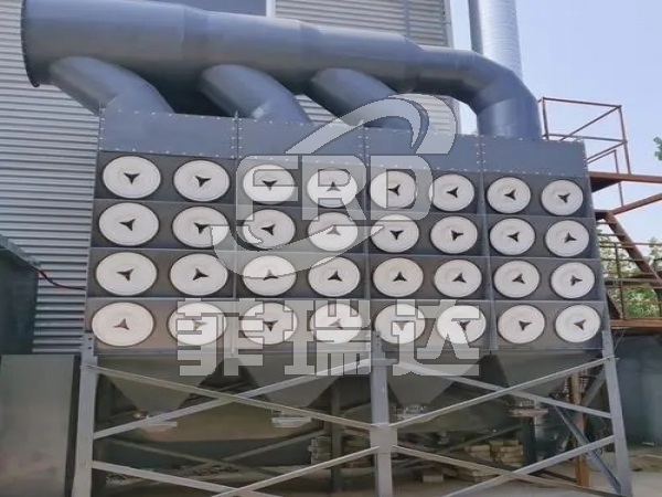 皮帶機使用濾筒除塵器