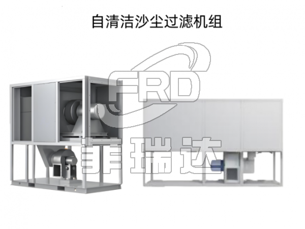 自清潔沙塵機組